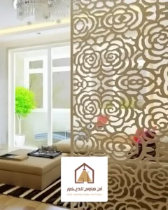 ديكورات خشب منقوش بارتشن بالدمام