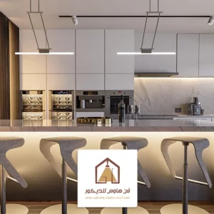 تنفيذ تصميم داخلي محلات كافية في الدمام