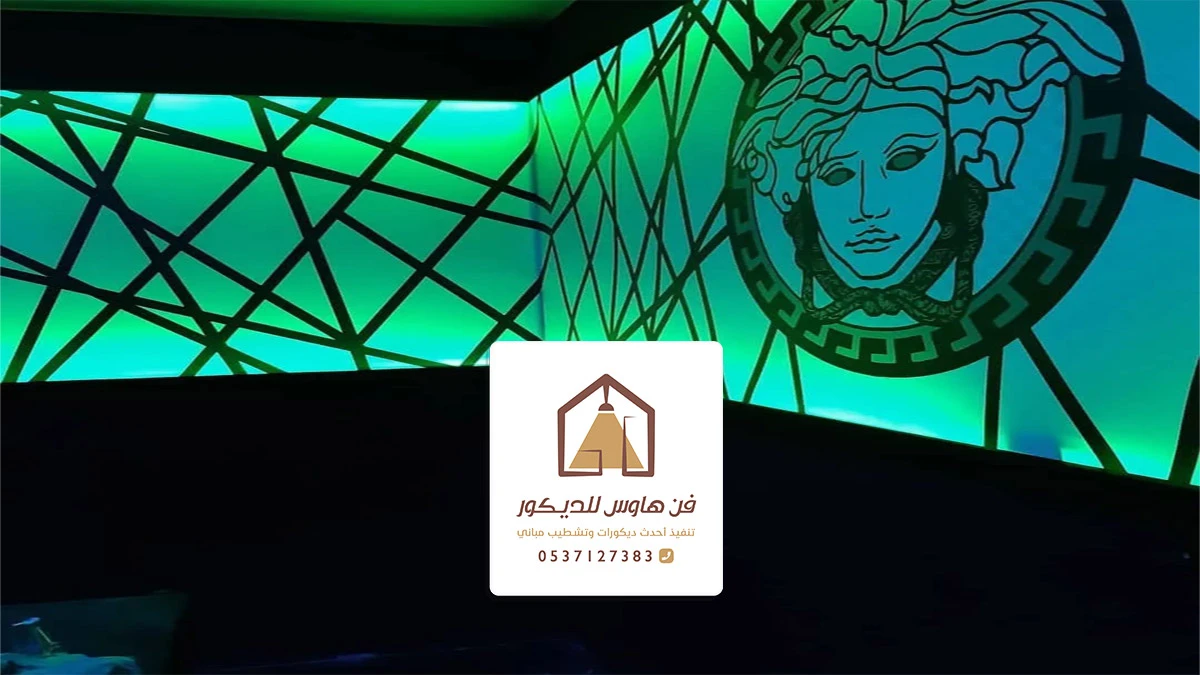 تركيب ديكورات مضيئة سيهات